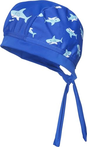 Playshoes Foulard Con Protezione Uv, Copricapo con cuffia da bagno Unisex - Bambini e ragazzi, Hai, 55