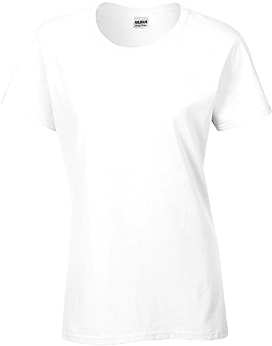 Gildan - T-Shirt à Manches Courtes Coupe féminine - Femme