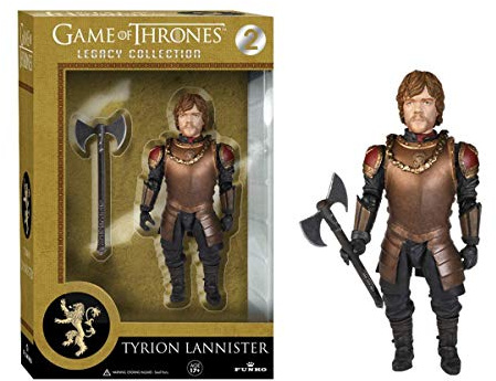 Funko 3910 Game of Thrones Toy - Tyrion Lannister Deluxe Action Figure - House Lannister
