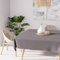 Soleil d'ocre Tischdecke mit Fleckschutz quadratisch 180x180 cm ALIX grau