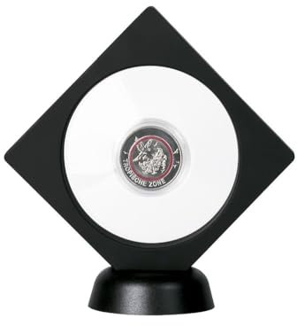 LINDNER Das Original Objektrahmen Nimbus NEMO, mit rundem Ausschnitt Ø 75 mm, schwarz