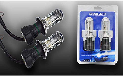 TrAdE Shop - COPPIA LAMPADE H4 FARI AUTO H4-3 XENON LIGHT KIT 12V 55 W MAXTECH XENON-55W-H4-3
