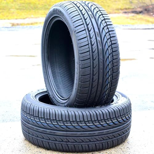 Set of 2 (TWO) Fullway HP108 All-Season Passenger Car High Performance Radial Tires-205/50R17 205/50ZR17 205/50/17 205/50-17 93W Load Range XL 4-Ply BSW Black Side Wall UTQG 380AA