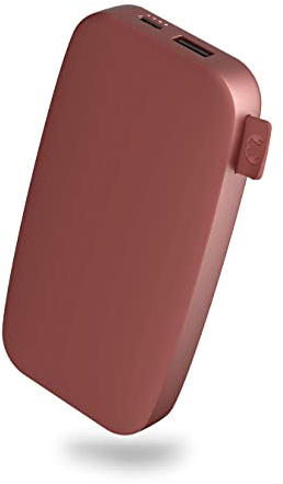 Fresh 'n Rebel Powerbank 12000mAh - USB-C in & Out - Schnelles Aufladen (Fast Charge 20W) - 6 Sicherheitsmerkmale - Tragbarer externer Akku für iPhone und Android (Safari Red)
