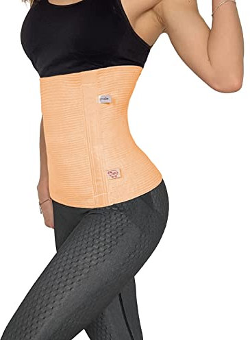 proslim T-active Nierenwärmer aus Merino Wolle für Damen und Herren, Hüftwärmer, Rückenwärmer, Elastisch Taille Unterstützung, Wärmegürtel, Wärmeschutz Gürtel, Bauchwärmer (7 (XXL))