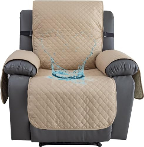 SDNAM Sesselbezug Sesselschoner Sessel-Überwürfe Relaxsessel Sesselauflage Relax,1 Sitzer Schutzbezug Antirutsch Husse für Relaxsessel Komplett, Elastisch Bezug (Color : 16@)