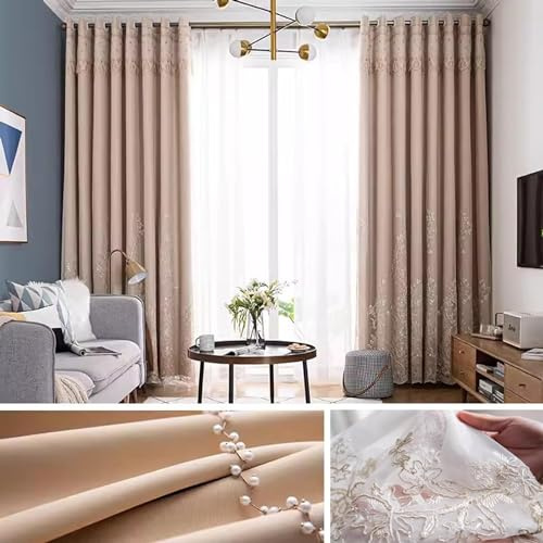 Tenda Fonoassorbente Tende Oscuranti Totali Camera Da Letto Tende Termoisolanti Protezione Solare Tende Con Occhielli Pieghettati Insonorizzate Tende Da Sole In Rilievo A Doppio Strato Pannello Singol