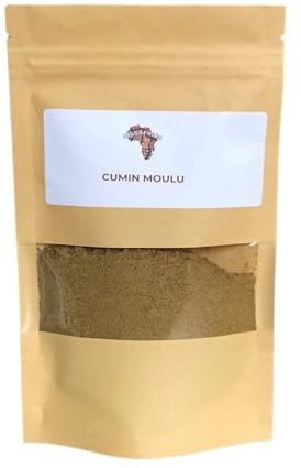 Ground Cumin 50g – Cuminum Cyminum Powder – Natural Aromatic Spice for Curries, Marinades, Tacos & World Cuisine – No Additives