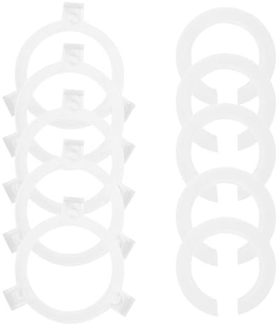 OSALADI 10stücke Lampenschirm Adapter-ringe Teiliges Universelle Fassung Für Und Energiesparlampen Leicht Und Kompakt Installieren Sicher Der Anwendung