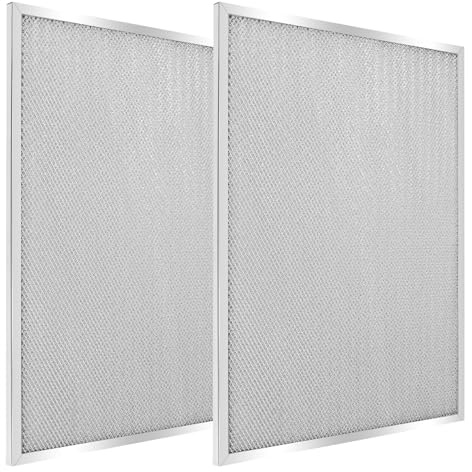 2 Pack 304 stainless steel edges Range Hood Filter BPS1FA30 11-3/4 x 14-1/4 x 3/8 - Exact Fit Bro.an QS1 30 Nu.tone WS1 QS2 Range Hood Replaces 99010299 BPS2FA30 99010305 AP3378953 by oneket