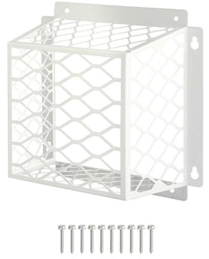 Flaroey Grille d'aération de séchage, protection pour ventilateur d'échappement de salle de bain, ventilation cage à oiseaux A