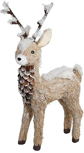Feeric Light & Christmas Rentier Figur Figur Weihnachten Deko Figur