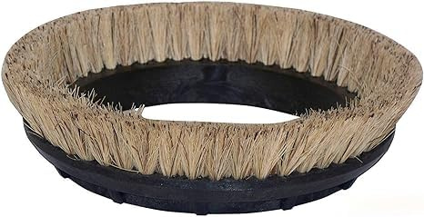 Oreck Commercial 237048 Natural Fiber Union Mix Polishing and Light Scrubbing Orbiter Brush, 12 Diameter, for ORB550MC Orbiter Floor Machine (PAC (4-Pack))