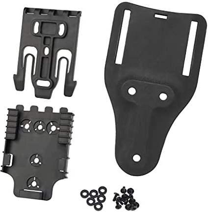 WISEONUS Airsoft Tactical Holster Adapter Quick Draw Leggings Adapter Base Zubehör für Glock 17 1911 UPS P226 M92 Holster oder Magazin