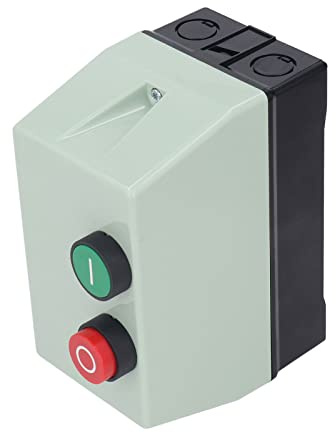 Magnetischer Motorstarter, 7-10A ABS Shell IP55 Wasserdichter Motorschutz Einphasig 220 230 V 3 Phase 380 400 V, Motorstartsteuerschalter,Einphasige Ein Aus Schalter Sicherheitsschalter