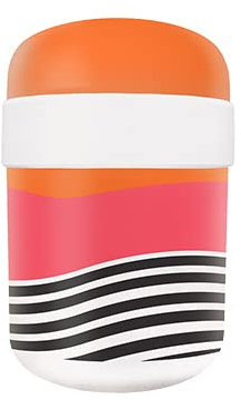 Chic Mic Lunchpot bioloco plant Höhe 15 cm Essensbehälter to go color block, Vorratsbehälter, Brotzeitbox