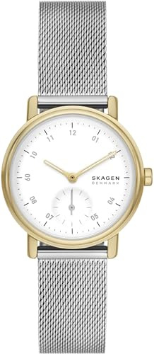 Skagen Dam, Armband i rostfritt stål och halvädelsten eller mässing med karbinlås