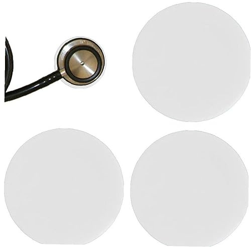 Ericetion 4pcs/Set Stethoskop Abdeckungskopf Membran Protektor Ersatzteile Zubehör Silikon Stethoskop -Kopf -teileabdeckung