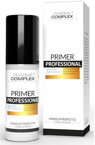 PHARMA COMPLEX Primer Viso Make Up Professionale 60 ML, ottima Base Trucco. Elf Primer viso, base Fondotinta (2 PEZZI)