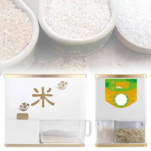 URJWAN Household Electric Rice Milling Peeling Machine, Automatic Rice Bran Separator, Household Rice Milling Peeling Machine, for Light Brown Rice, Sprouted Rice
