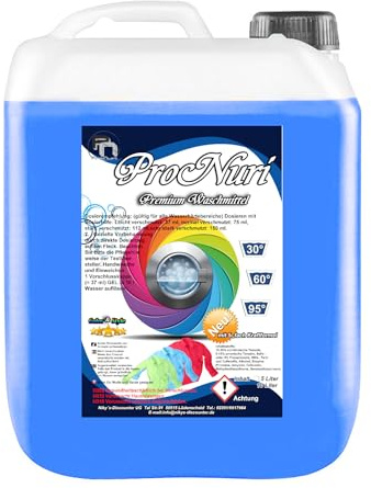 10 L Premium Waschmittel Flüssigwaschmittel Vollwaschmittel Waschpulver Gel