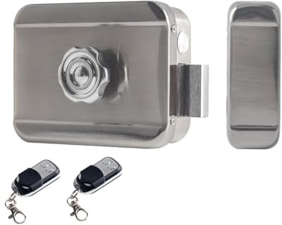 Cerradura de puerta electrónica invisible inteligente cerradura de puerta de seguridad para el hogar cerradura de puerta con control remoto