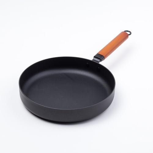 Sartén de hierro fundido, mini wok multifuncional para uso doméstico, diseño sin revestimiento para una cocción versátil
