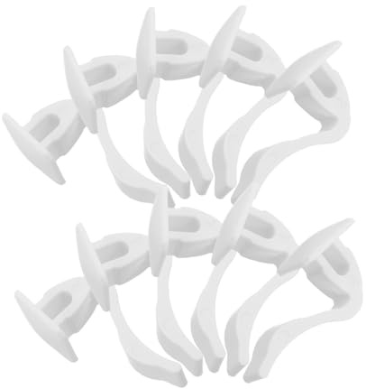 Clips de Fixation pour Cache-radiateur, Lot de 10, Plastique Abs