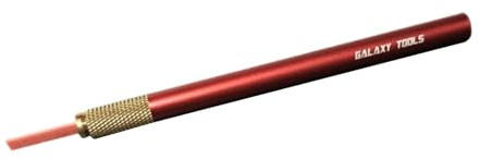 KiBcsLic Modellschleifwerkzeug, leicht, für Bastelarbeiten, professionelle gedruckte Figuren, tragbar, spezieller Feinschleifstift für Amateure, Rotes Gold
