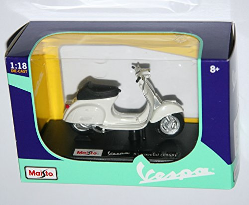 Vespa 50 Special (1969) weiss, Maisto Motorrad Roller Modell 1:18