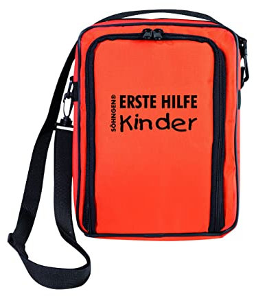 Söhngen Borsa di primo soccorso SCOUT – gita scolastica (set di medicazione per bambini, aluderm – strisce aluplast dimensioni: 310 x 225 x 70 mm, kit di primo soccorso, medicazioni per bambini)
