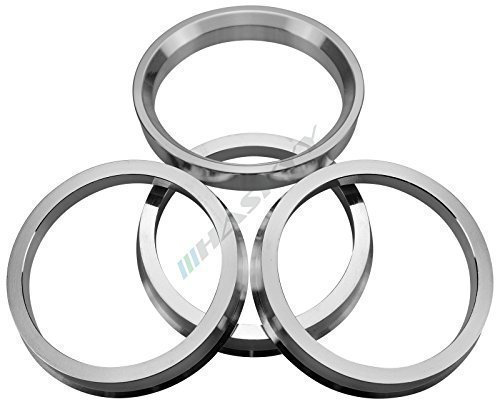 4 Zentrierringe 74,1-67,1 aus Alu // Aluminium HASKYY®