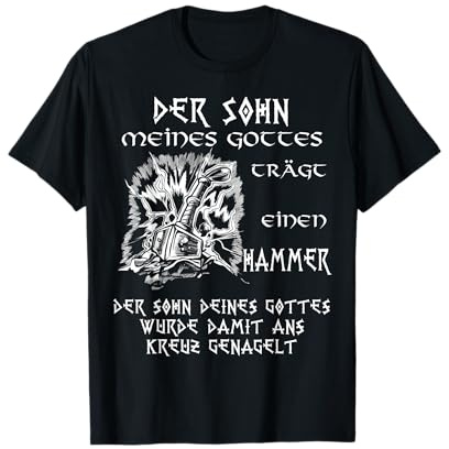 Odins Sohn Thors Hammer Nordische Mythologie & Wikinger T-Shirt
