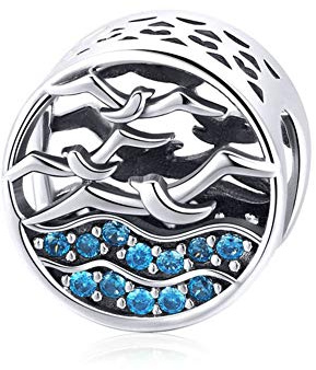 Katzen-Anhänger, 925er Sterlingsilber, Hunde-Anhänger, Kamel-Anhänger, Kaninchen-Anhänger, Delfin-Anhänger, Schmetterling, für Pandora-Charm-Armband, Alle