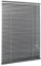 Ventanara® Jalousie Aluminium Rollo Plissee Schalusie Jalousette Türrollo Rolladen viele Größen (180 x 160 cm, Grau matt)