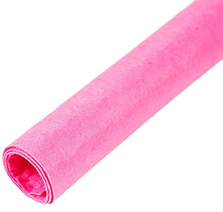 Yimihua Rosa Filz Stoff 1mm 85 x 100 cm Filzstoff Bastelfilz Farbig Filz Blätter Vliesstoff Kinder DIY Zubehör zum Handwerk Nähen Projekte(Size:85 * 200cm)