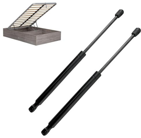 Coppia Pistone Molla Gas per Meccanismo Sollevamento Letto Contenitore - Interasse 415 mm - 600/800/1000 Newton - Attacco RAPIDO (Forza Selezionata: 1000 Newton)