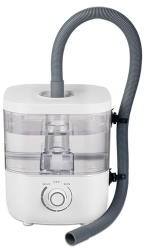 LBMED Reptilienbefeuchter, 5-Liter-Terrarien-Nebelsystem Mit 100–300 Ml/h Zerstäubungsvolumen Und Einstellbaren 3 Nebelmengen,gleichmäßiger Und Zarter Ausgabe,für Schildkröten,Schnecken,Eidechsen