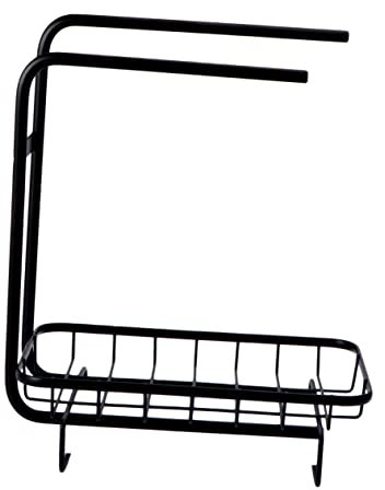 LABRIMP Estante para Baño Porta Bayetas Fregadero Toallero Organizador Estante De Almacenamiento Moderno y Duradero