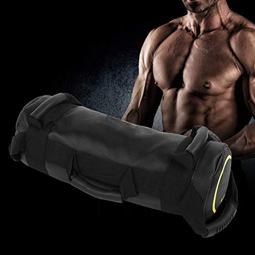 Sandsäcke für Krafttraining, Trainingssandsack Enthält Keine Füllungen, PU-Leder, Fitness-Gewichtheber-Trainingssandsack, Fitness-Sandsack für Kniebeugen, Kreuzheben,