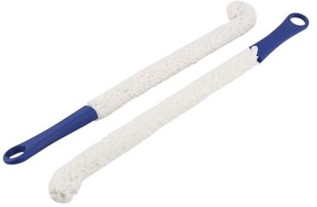 Brosse de Nettoyage for Carafe à vin, éponge Flexible for Bouteille - Outils de Nettoyage ménagers Multifonctions for Le Nettoyage des carafes à vin, gobelets, Verres, Tasses(46cm)