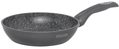 Aeternum, Petragres Ecosolution, Padella Antiaderente, Diametro 24 cm, Full Induction, Adatto all'Induzione, Rivestimento PFAS FREE, Grigio scuro