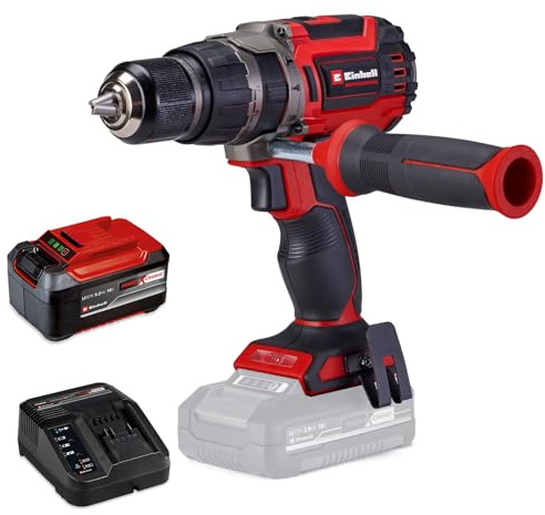 Einhell Professional Akku-Schlagbohrschrauber TP-CD 18/70 Li-i BL (18 V, Brushless, 70 Nm, Schlagbohrfunktion, 13 mm Bohrfutter, 2 Gang, inkl. 5,2 Ah Akku und Ladegerät)