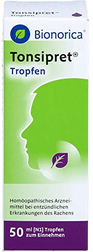 Tonsipret® Tropfen – Pflanzliche Hilfe bei Halsschmerzen und Rachenentzündung, 50 ml