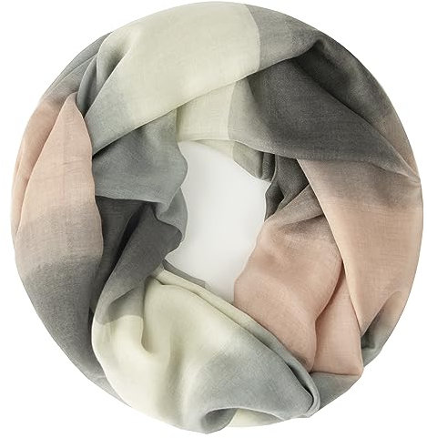 Gloop Damen schal leichter Langschal Loop Schlauchschal Tuch Viele Farben