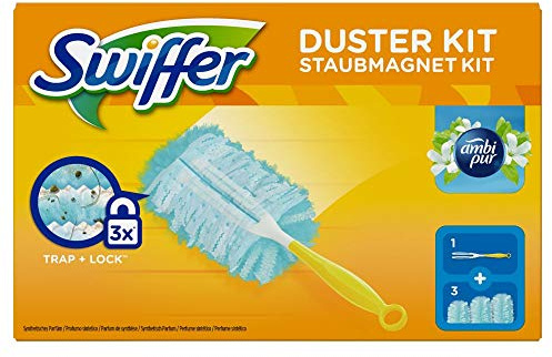 Swiffer Kit di Base Fabreze Duster, Verde, Starter Kit Ambi-pur