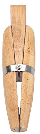 Pince à Anneau en Bois pour Bijouterie Outil de Maintien et de Réparation Côté Plat pour Fabrication de Bracelets Colliers Anneaux Perlage Bijoux Métal