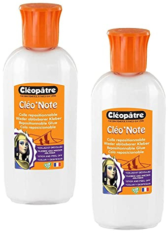 CLÉOPÂTRE Cléo'Notes Kleber, 100 g, wiederverwendbar, flüssig, 2 Stück