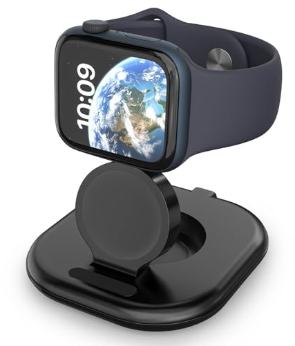 KTEBO® for Apple Watch Charger Cable with Dock, TYPE-C Portable Wireless Fast Charging Charger for iwatch Charger Compatible with Apple Watch Series 9/8/Ultra/7/SE/6/5/4/3/2
