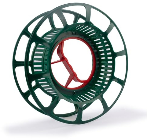 Universal Light Storage Cradle – Christmas Light Cord Organiser for Holiday Lights, Cords, Cables and Garlands (No Light Strings Included), Tangle Free Light Storage (Light Storage Wheel, Large)